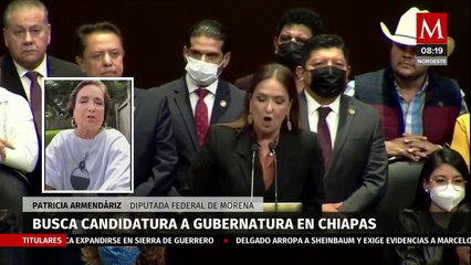 Patricia Armendáriz levanta la mano por gubernatura de Chiapas