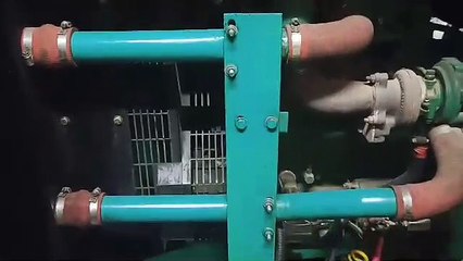 The diesel genset.