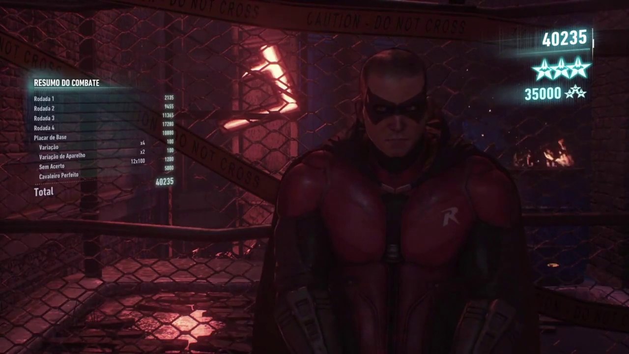 Trophy log: The Chill in the Air 3/3 (Batman: Arkham Knight) - Robin