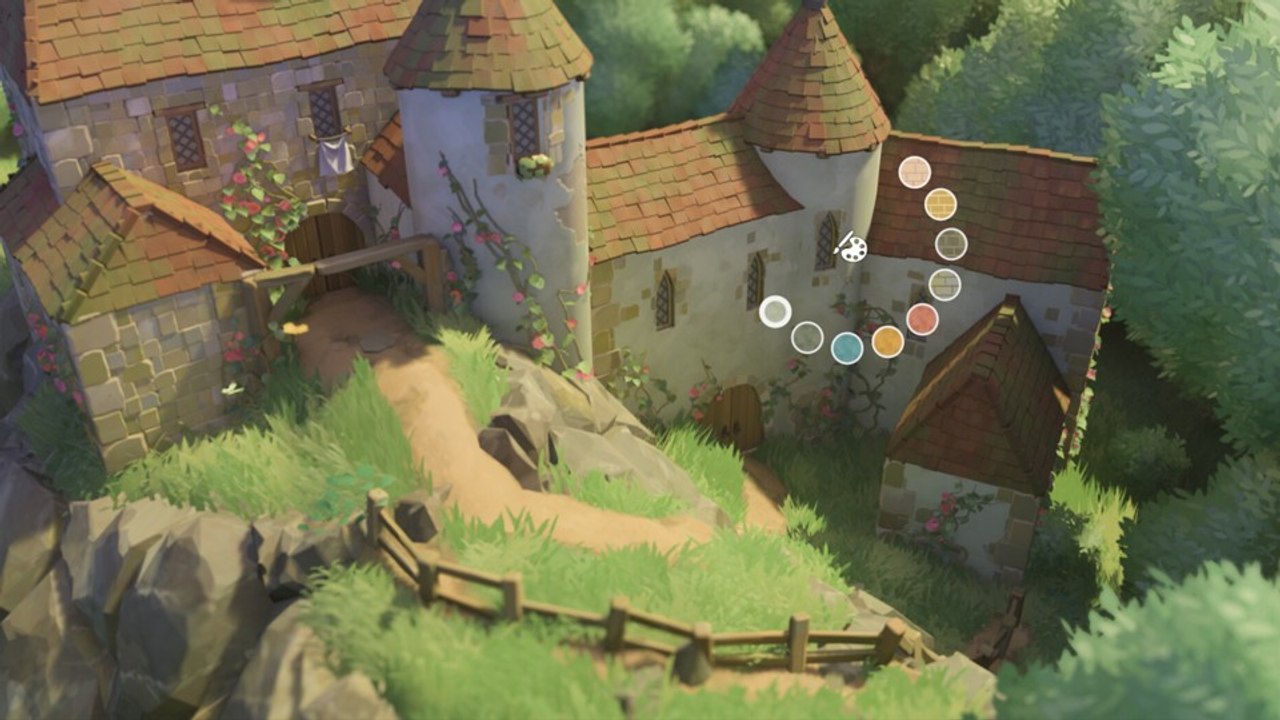 Einfach entspannt burgen bauen - tiny glade sieht schlicht wunderschön aus