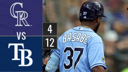 Resumen Rockies de Colorado vs Rays de Tampa Bay / MLB 22-08-2023