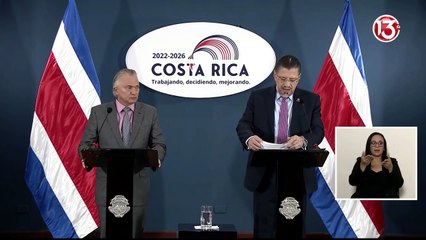 Viaje a Washington de Rodrigo Chaves, presidente de la República | Consejo de Gobierno 23 agosto 2023.