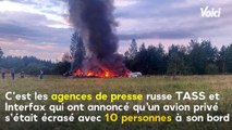 Voici - Evgueni Prigojine, le patron de Wagner annoncé mort dans un crash d’avion : ce que l’on sait pour l'heure