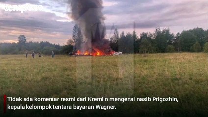 Bos Wagner Tewas dalam Kecelakaan Pesawat, Tak Ada Penumpang Selamat