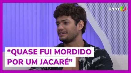 Gabriel Santana relembra os perrengues na gravação de Pantanal