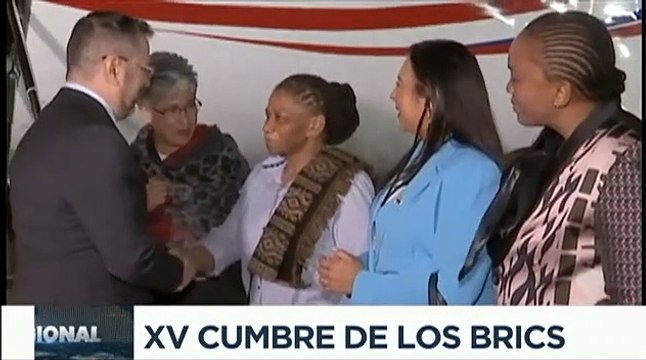 Canciller Yván Gil arriba a Sudáfrica para participar por primera vez en el encuentro BRICS Plus