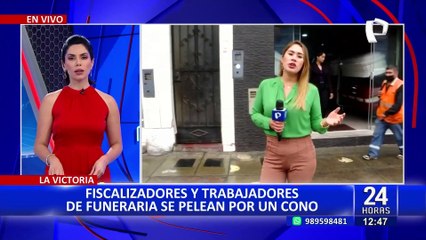 La Victoria: trabajadores de funeraria en estado crítico tras gresca con fiscalizadores