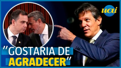 Haddad agradece Congresso pela aprovação do arcabouço