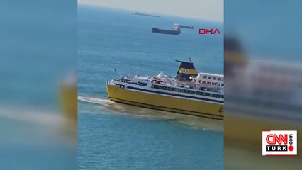 İstanbul'da denizi kirleten gemiye ceza