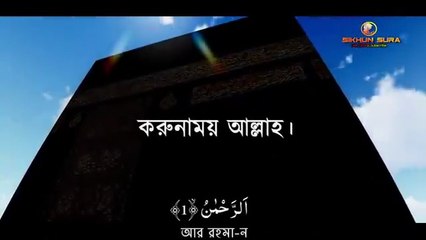 সূরা আর রহমান (الرحمن) - মন জুড়ানো তেলাওয়াত _ Zain Abu Kautsar