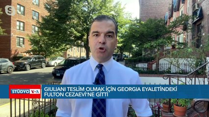 Trump'ın eski avukatı Giuliani 150 bin dolar kefaletle serbest kaldı
