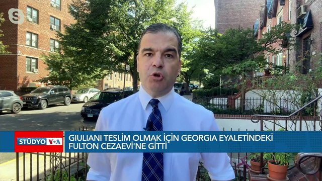 Trump'ın eski avukatı Giuliani 150 bin dolar kefaletle serbest kaldı