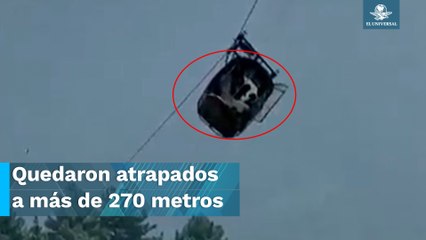 Momentos de felicidad en el rescate de adolescentes atrapados en un teleférico