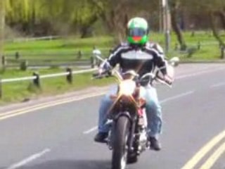 Triumph Bonneville Evel Knievel replica