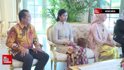 Emine Erdoğan, görev süresi dolacak büyükelçi ve eşleriyle bir araya geldi