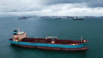 Larga espera para buques de carga que buscan cruzar Canal de Panamá