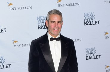 Andy Cohen felt "nervous" about kissing Jennifer Lawrence on 'Watch What Happens Live'