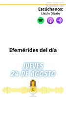 EFEMÉRIDES | JUEVES 24 DE AGOSTO 2023