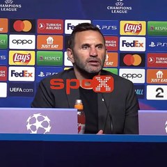 Okan Buruk: "Galatasaray ile Şampiyonlar Ligi; çok özel!"