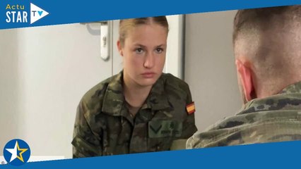 Leonor d’Espagne  cette somme d’argent à laquelle elle renonce pendant sa formation militaire