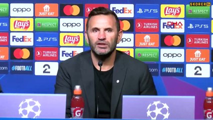 Okan Buruk: Oyunun genelinde bugün Molde bizden daha iyiydi