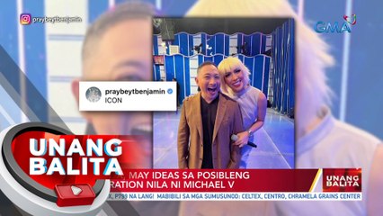 Vice Ganda, may ideas sa posibleng collaboration nila ni Michael V | UB