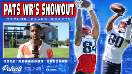 Patriots WRs Kayshon Boutte & Kendrick Bourne SHINE on Last Day of Training Camp