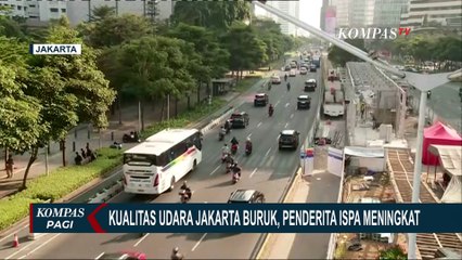 Kualitas Udara DKI Jakarta Buruk, Penderita ISPA di RS Persahabatan Naik 30 Persen
