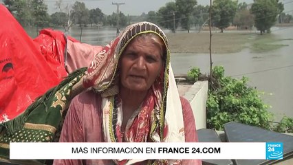 Pakistán padece inundaciones consecuencia de la intensa temporada monzónica