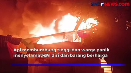 Dampak Kebakaran Permukiman Padat Petojo Selatan, 2 Orang Tewas