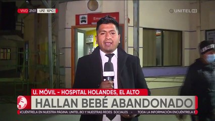 La Paz: Policía rescata a una bebé recién nacida que fue abandonada en Ciudad Satélite 