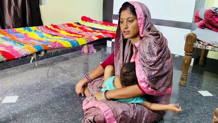 Indian Mom Shares Heartwarming Baby Milk Routine 🍼