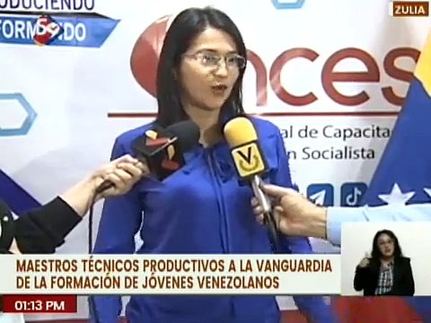 Zulia | Inces entrega reconocimientos a maestros técnicos productivos que forman jóvenes