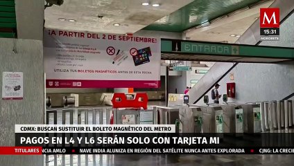 Estas son las Líneas de Metro en las cuales se dejará de usar boletos