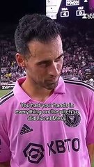 Sergio Busquets on his partnership with Leo Messi