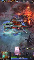 Epic battles DOTA 2. Timbersaw, Gyrocopter, Spirit Breaker