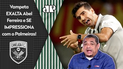 QUE FO**! "É IMPRESSIONANTE! O Abel SABE FAZER TUDO, cara! Pra mim, ele..." Vampeta EXALTA Palmeiras