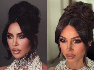 Kim Kardashian’s Met Gala hairstyle tutorial
