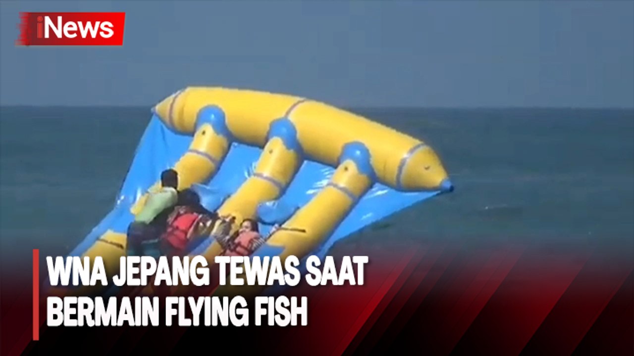 Nahas! WNA Asal Jepang Tewas saat Bermain Flying Fish di Bali