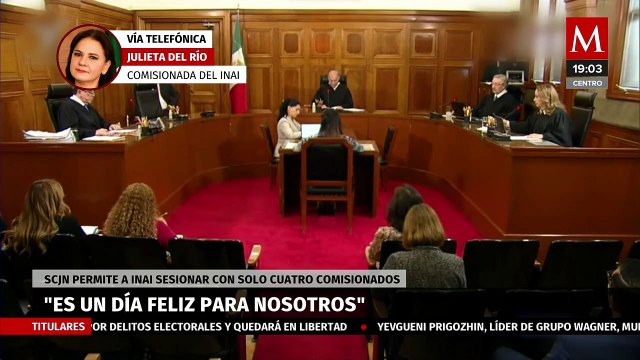 SCJN permite al INAI sesionar con solo cuatro comisionados