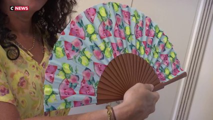 Canicule : l'éventail, un élément indispensable face à la chaleur