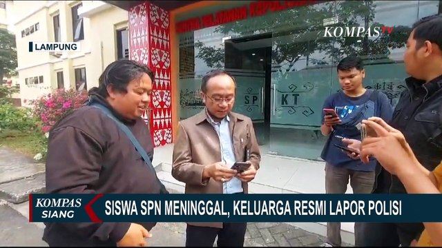 Keluarga Siswa SPN yang Tewas Resmi Lapor Polisi, Bawa Bukti Sejumlah Foto!