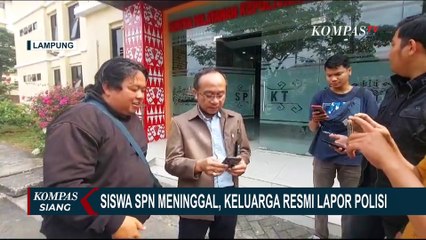 Keluarga Siswa SPN yang Tewas Resmi Lapor Polisi, Bawa Bukti Sejumlah Foto!