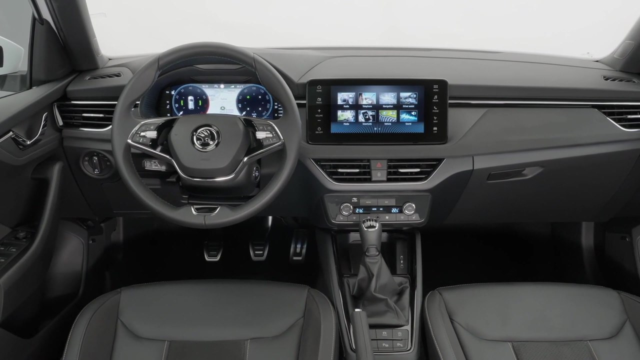Der neue Škoda Scala und Kamiq - Konnektivität - Touchscreens in zwei Größen und Wireless SmartLink