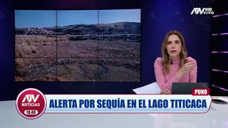 Alerta en Puno por sequía en el Lago Titicaca por falta de lluvias