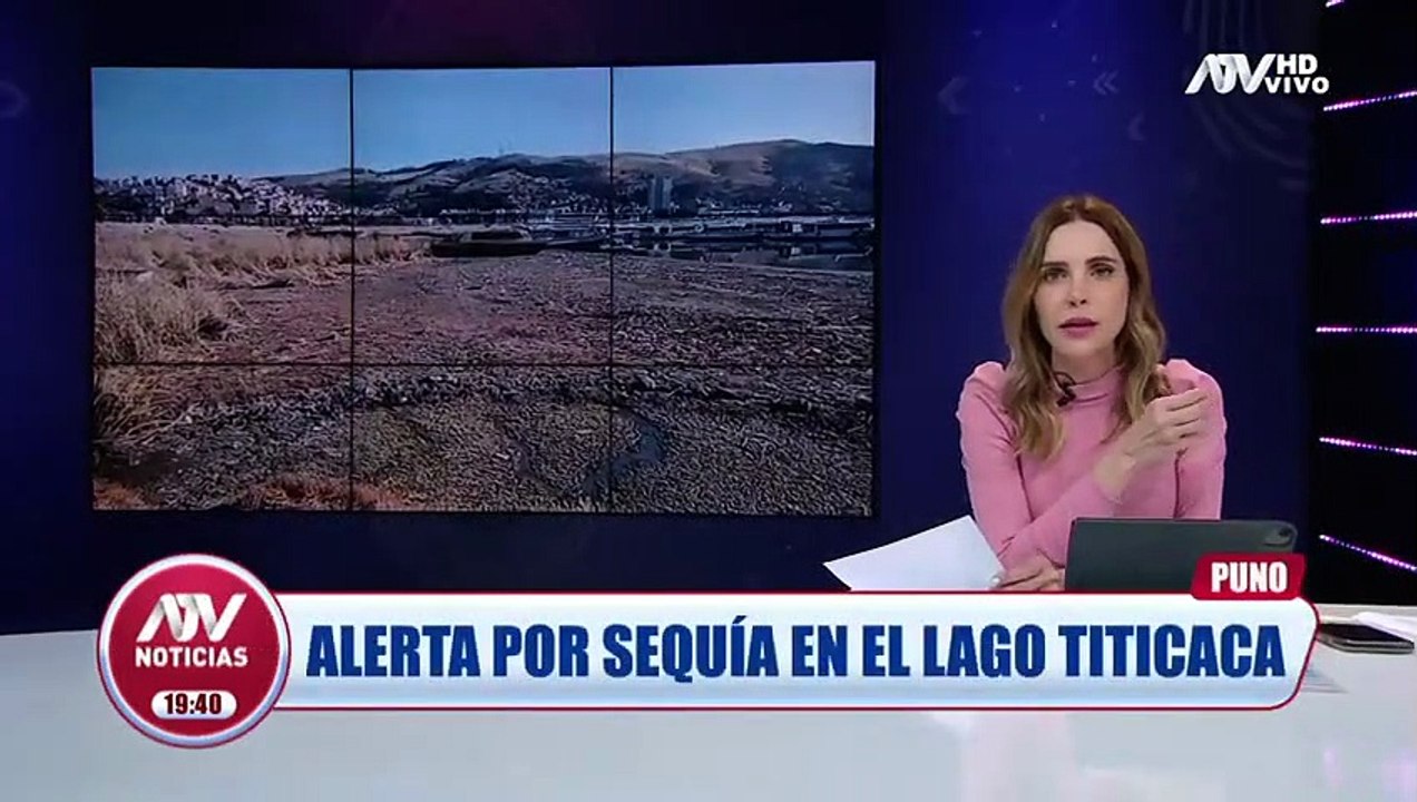 Alerta en Puno por sequía en el Lago Titicaca por falta de lluvias