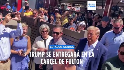 Trump será fichado este jueves en la cárcel del condado de Fulton