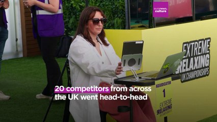 How I competed in Europe's first ever Extreme Relaxing Championships