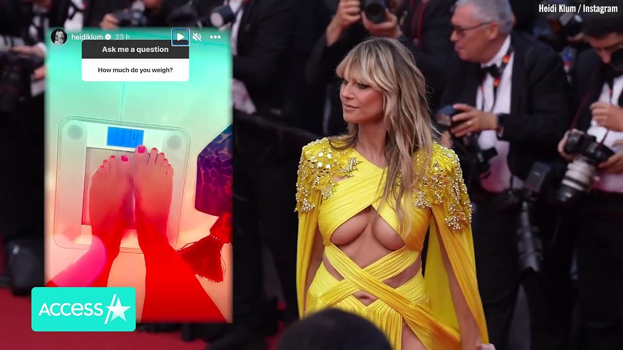 Heidi Klum Speaks Out On Eating Habits After Revealing Her Weight