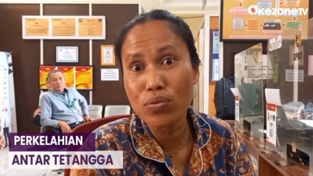 Viral! Video Perkelahian Antar Tetangga Sampai Bawa Sajam